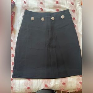 TORY BURCH SKIRT with circle rhinestone embellishments
